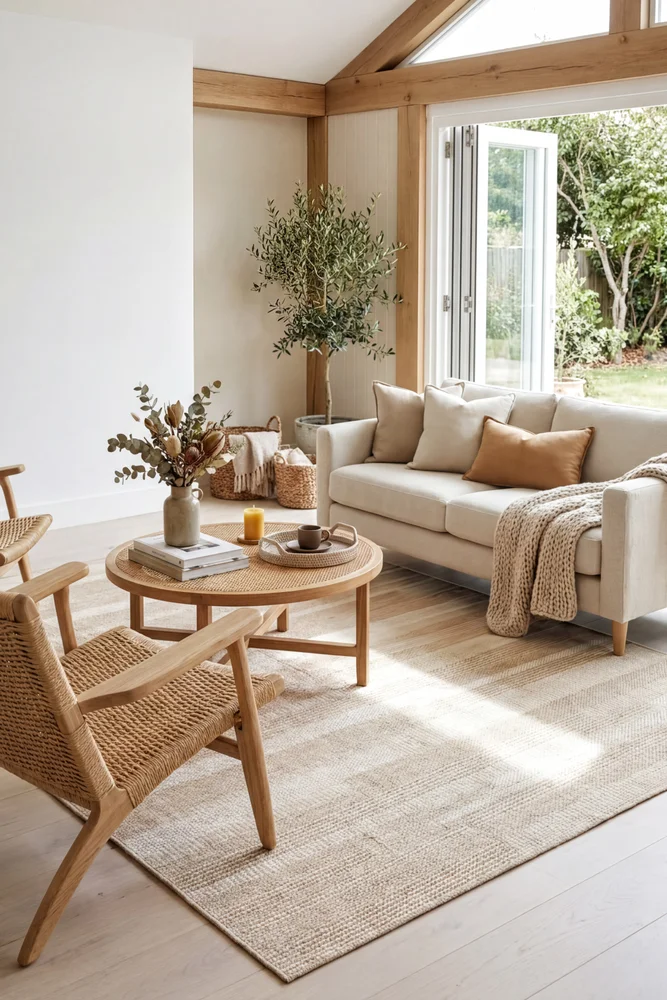 Patio Tilda Natural Indoor Outdoor Rug - Image 3