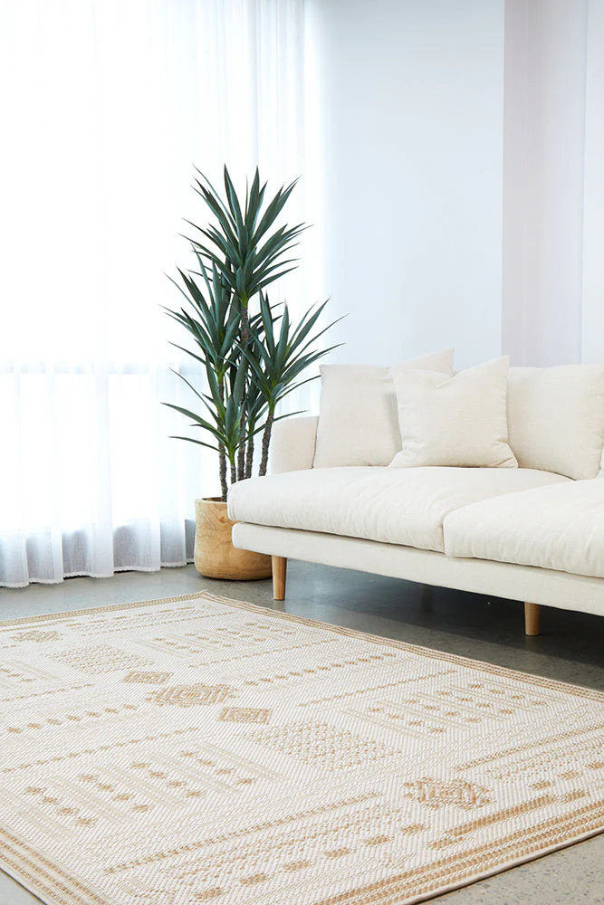Patio Ziggy Natural Indoor Outdoor Rug - Image 4