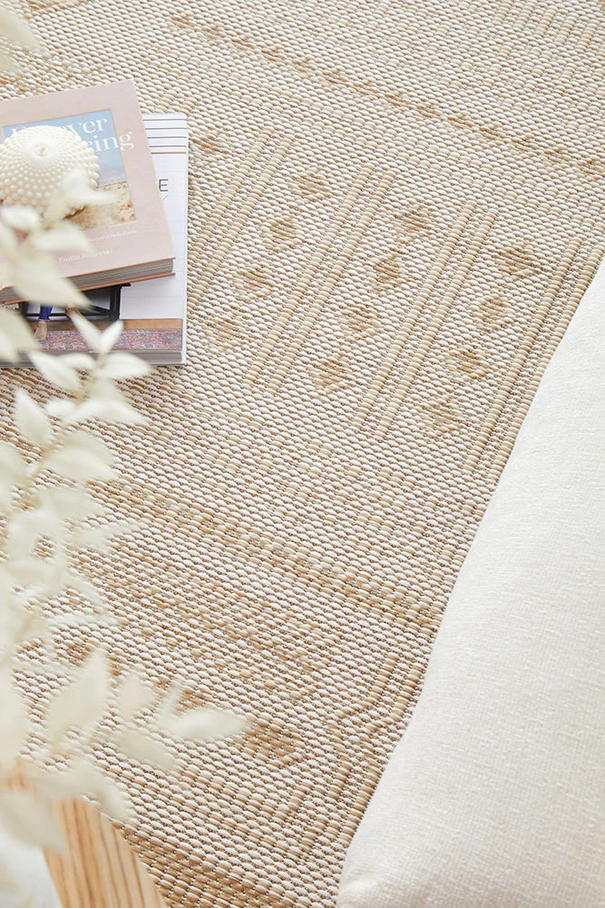Patio Ziggy Natural Indoor Outdoor Rug - Image 5