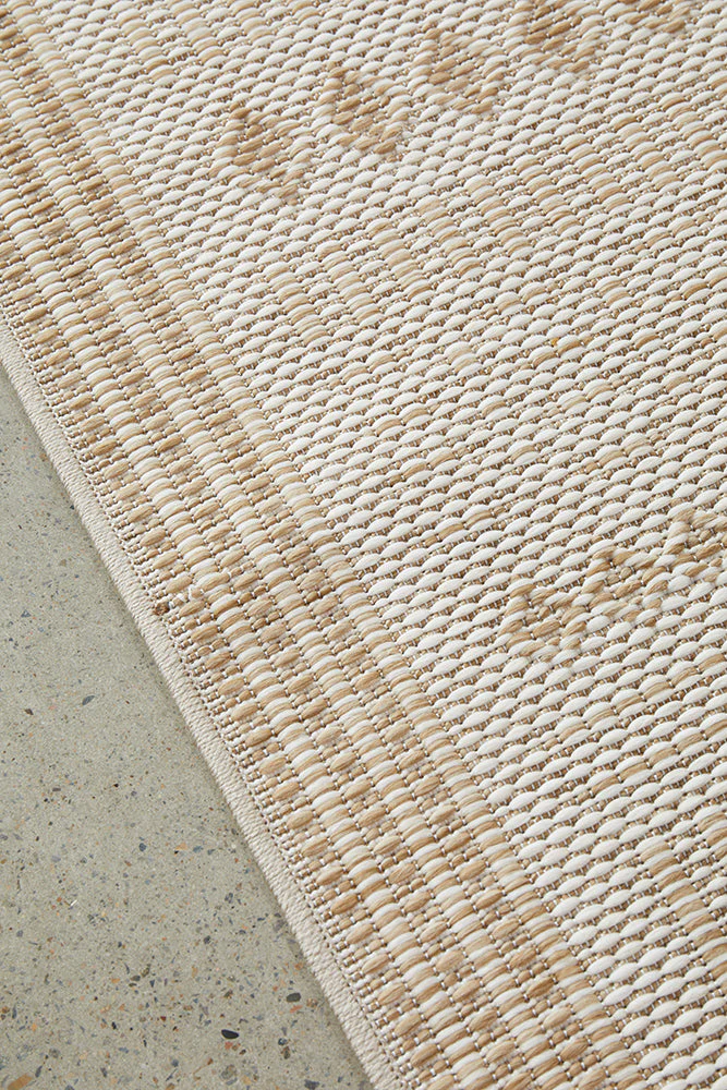 Patio Ziggy Natural Indoor Outdoor Runner Rug - Image 6