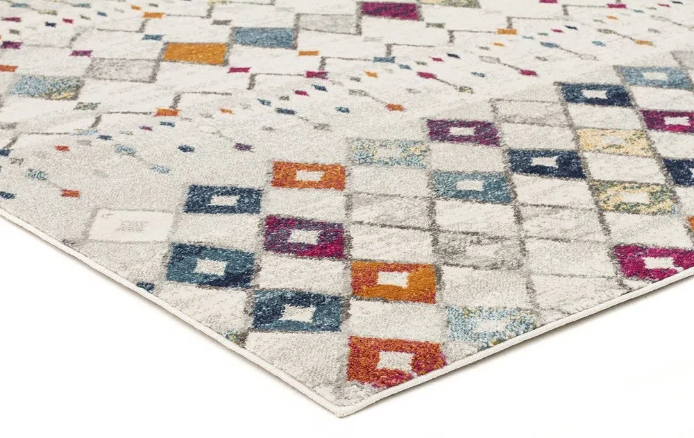 Peggy Tribal Morrocan Style Multi Rug - Image 4