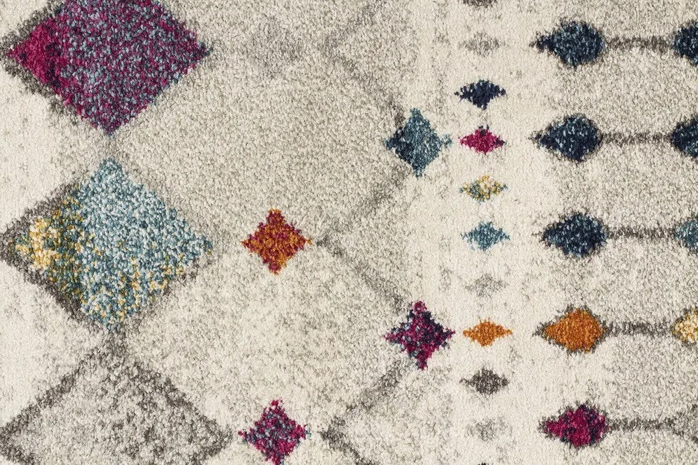 Peggy Tribal Morrocan Style Multi Rug - Image 6