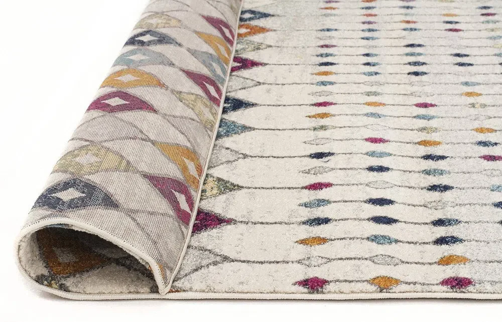 Peggy Tribal Morrocan Style Multi Rug - Image 7