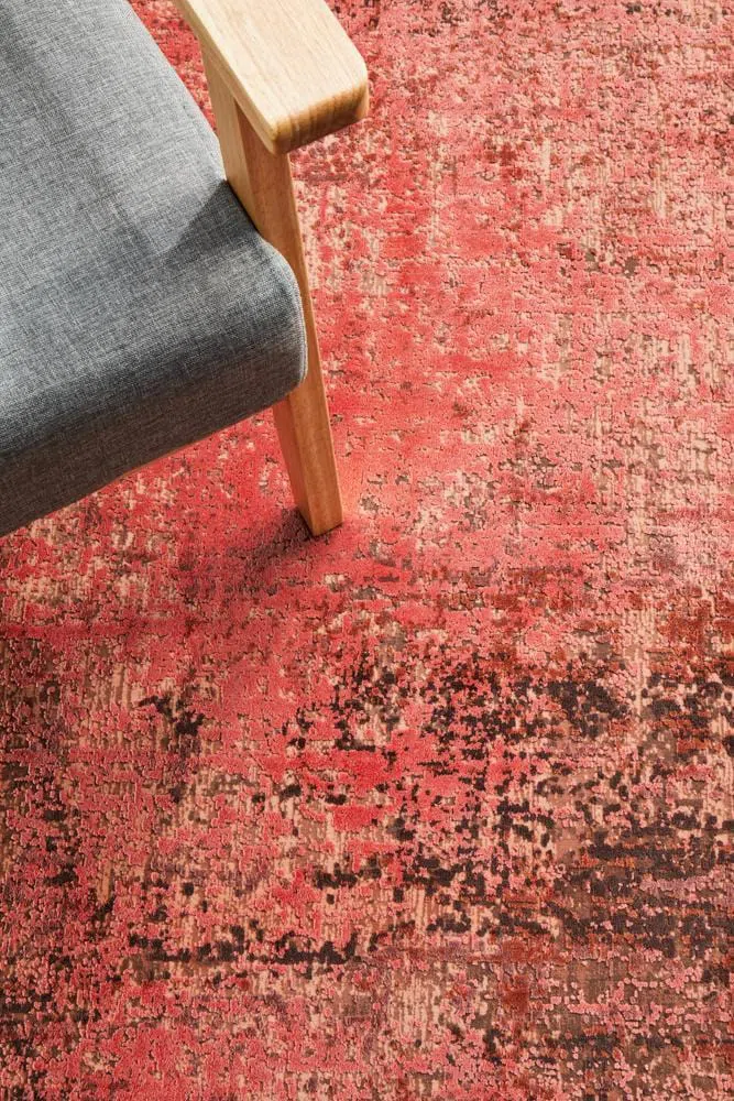 Reflections 101 Coral Rug - Image 9