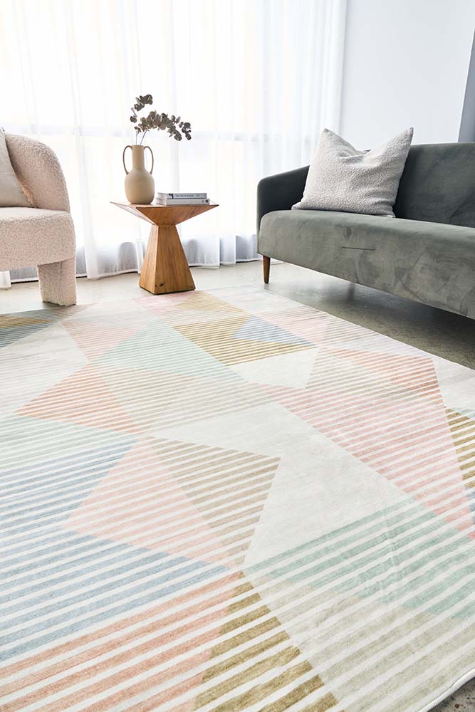 Revive Dali Pastel Washable Rug - Image 3