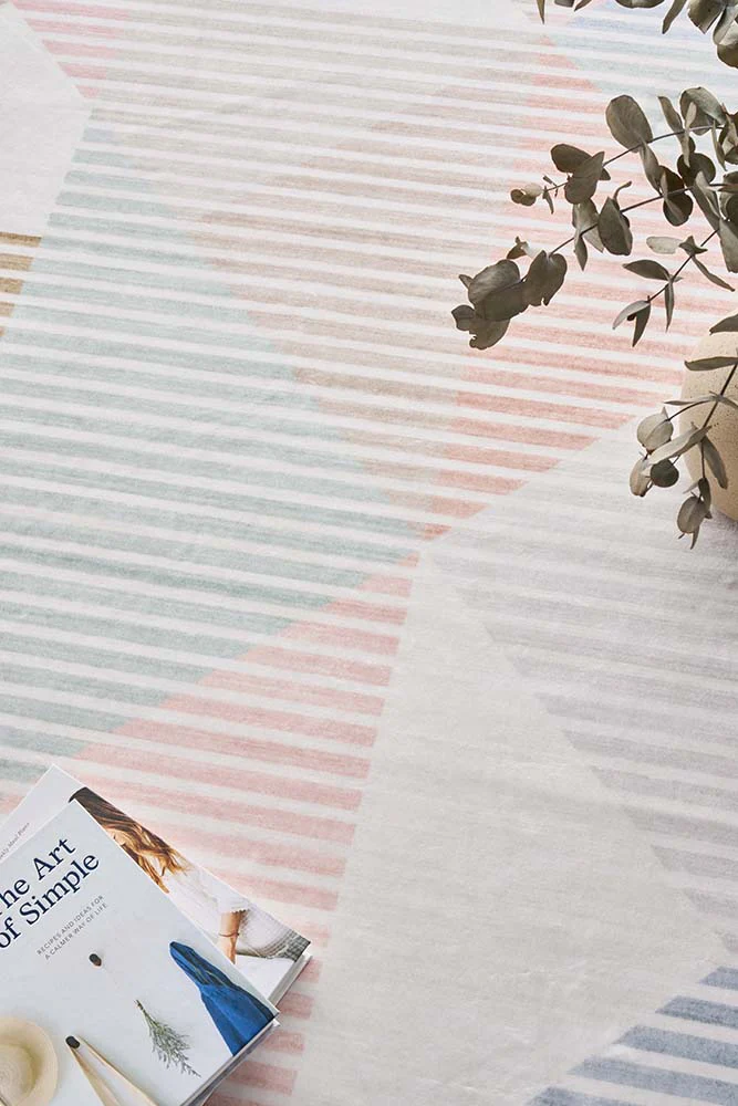 Revive Dali Pastel Washable Rug - Image 4