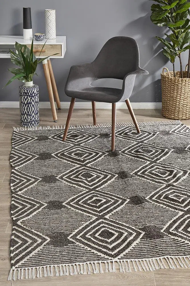 Rhythm Dance Charcoal Rug - Image 3