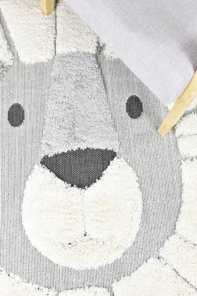 Mr&Mrs Lion 521 Round Rug - Image 3