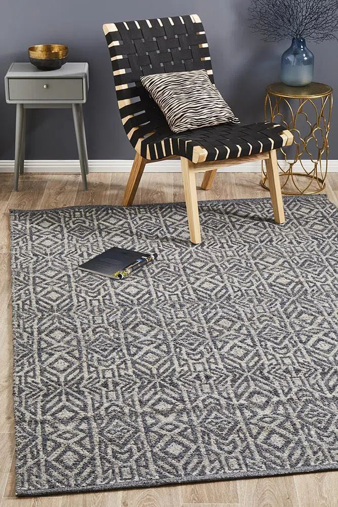 Relic Sammy Graphite Cobolt Rug - Image 3