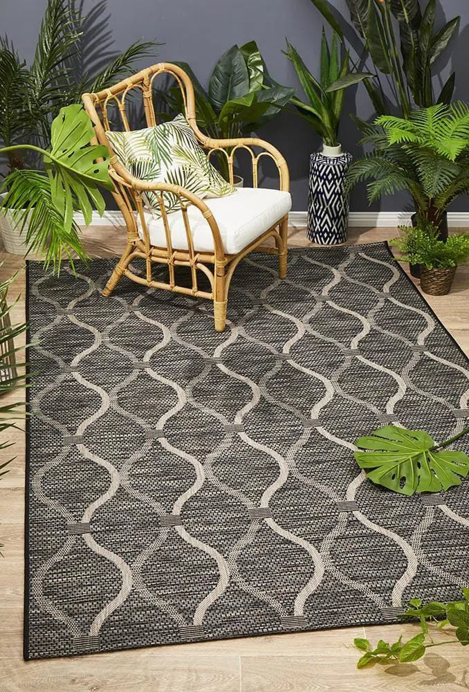 Terrace 5501 Black Rug - Image 4