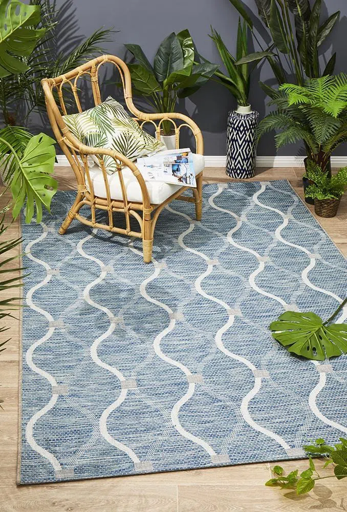 Terrace 5501 Blue Rug - Image 4