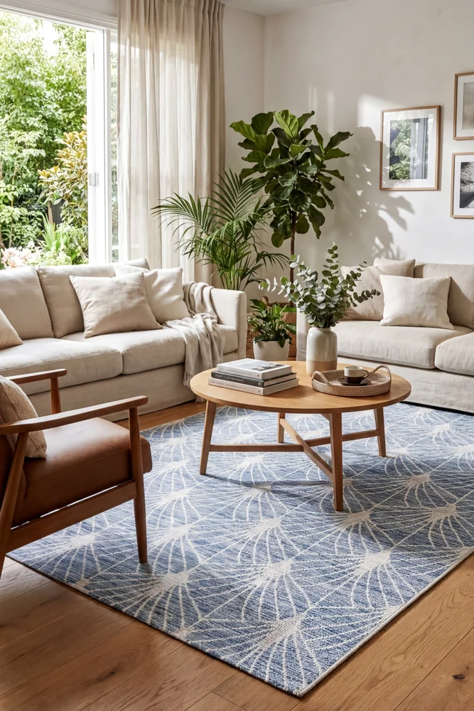 Terrace 5502 Blue Rug - Image 3