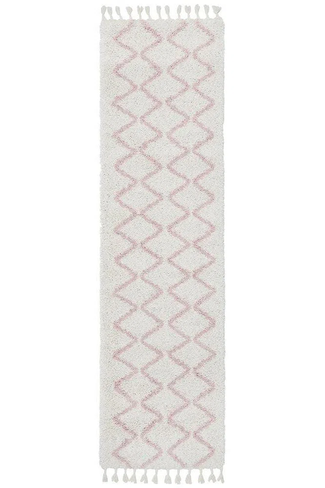 Saffron 11 Pink Runner Rug - Image 2