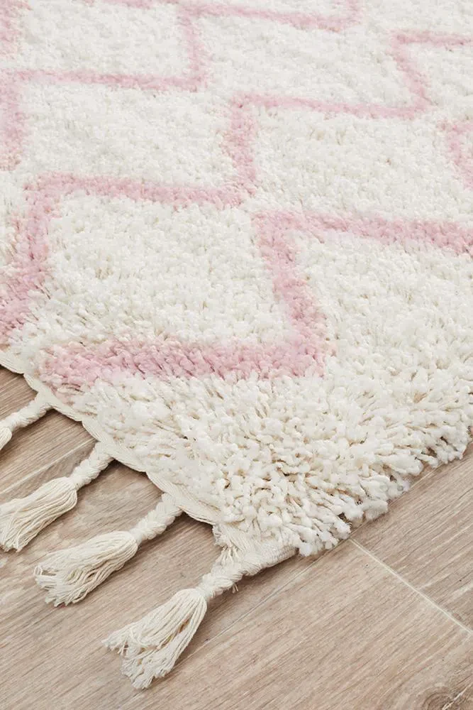 Saffron 11 Pink Runner Rug - Image 4