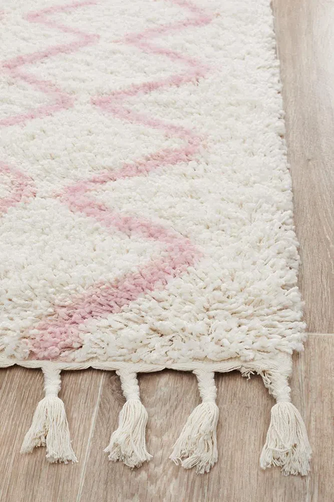 Saffron 11 Pink Runner Rug - Image 5
