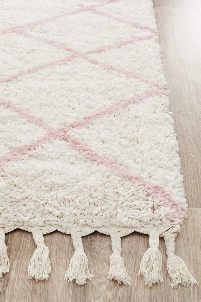 Saffron 22 Pink Runner Rug - Image 5