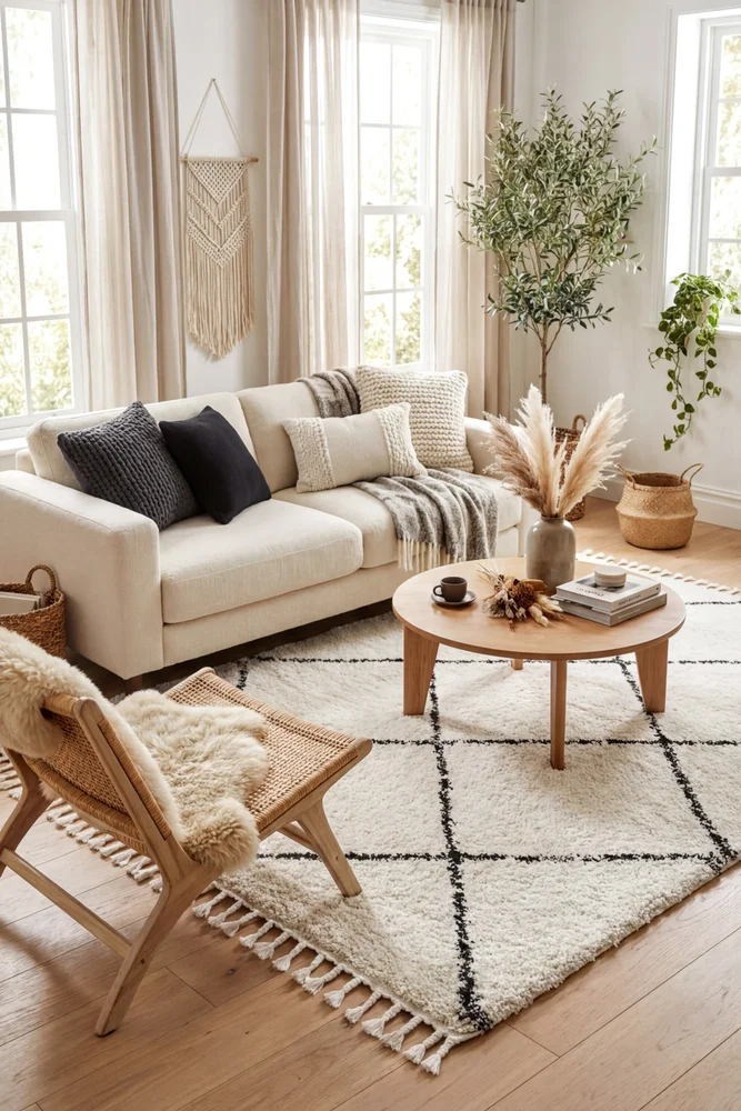 Saffron 22 White Rug - Image 2
