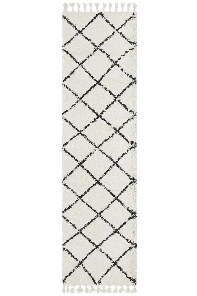 Saffron 22 White Runner Rug - Image 2