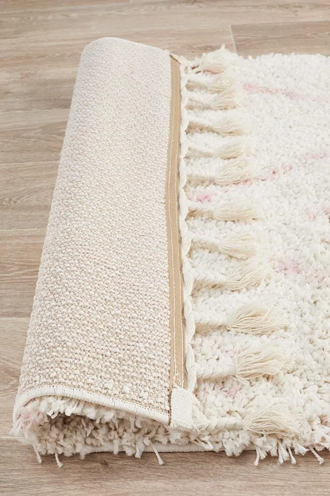 Saffron 44 Pink Runner Rug - Image 8