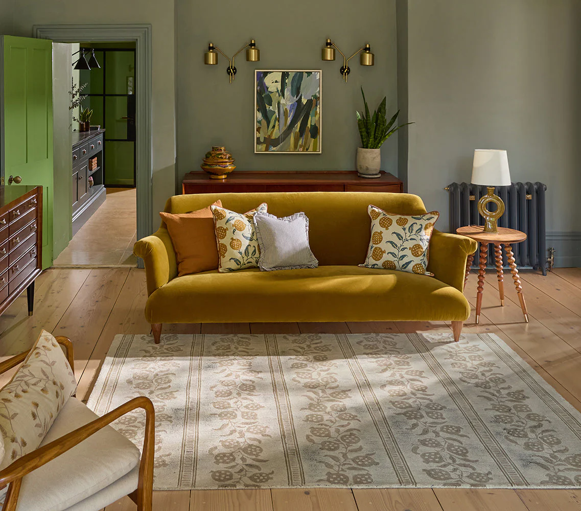 Sanderson Anaar Flax 148001 Rug - Image 2