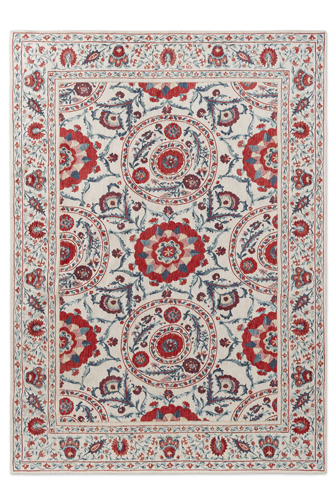 Sanderson Anthos Red - Indigo 148200 Rug