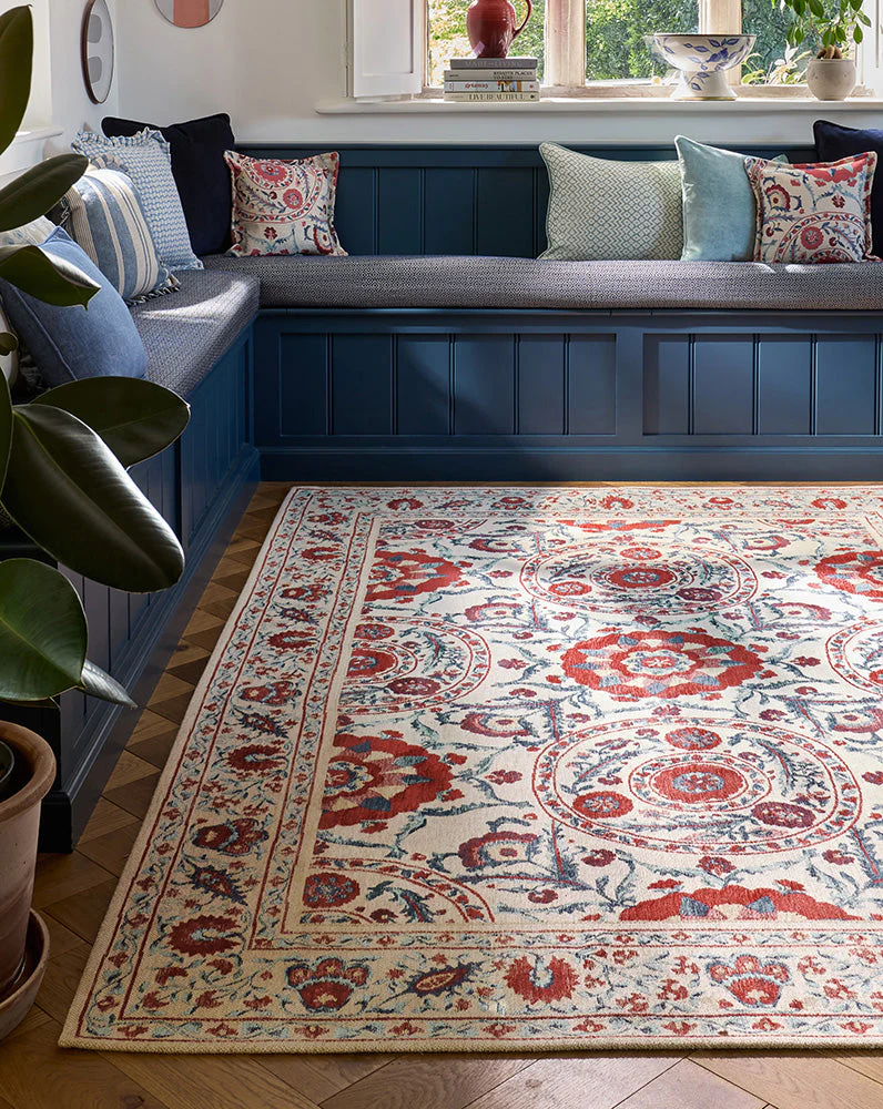 Sanderson Anthos Red - Indigo 148200 Rug - Image 2