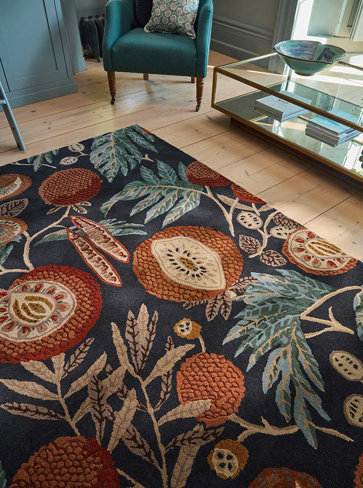 Sanderson Jackfruit Turmeric - Indigo 148708 Rug - Image 3
