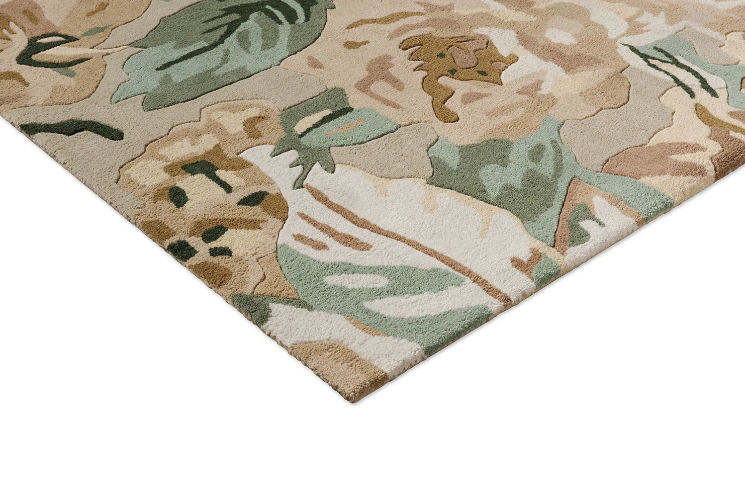 Sanderson Rose & Peony Birch 045001 Rug - Image 5