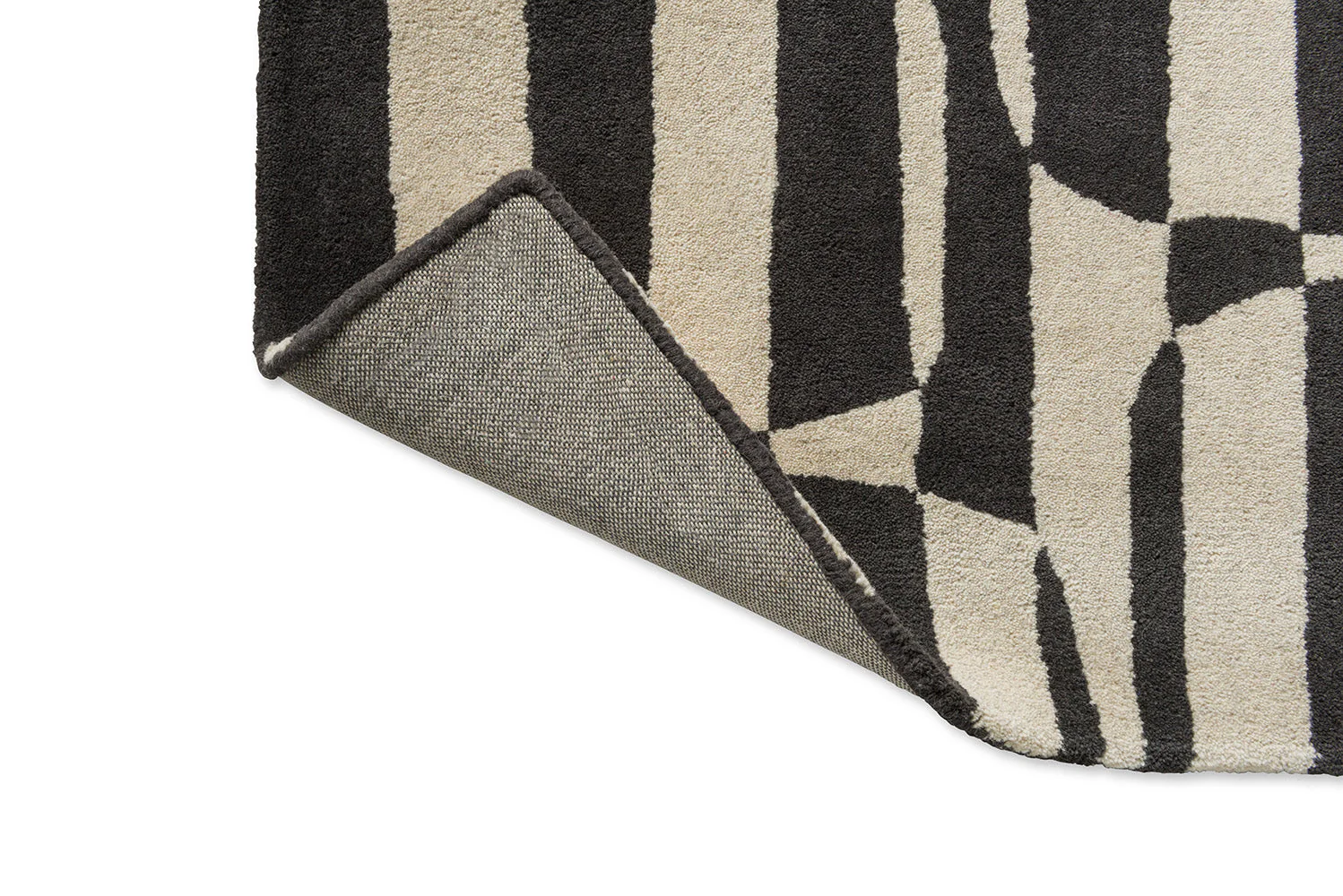 Scion Lohko Stripe Charcoal 123105 Rug - Image 6