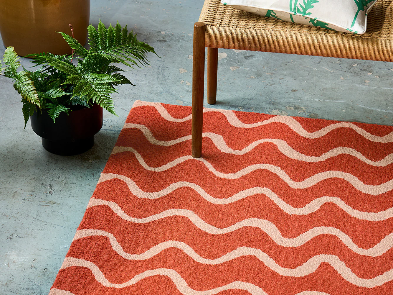 Scion Ribbon Coral 124300 Rug - Image 4