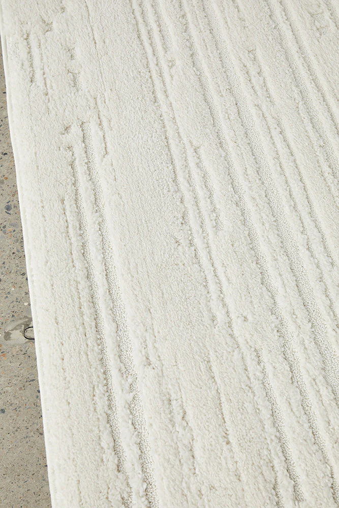 Serenade Ezra White Rug - Image 5
