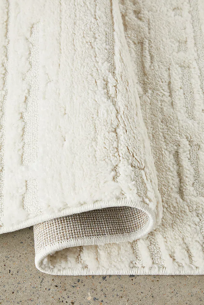Serenade Ezra White Rug - Image 7