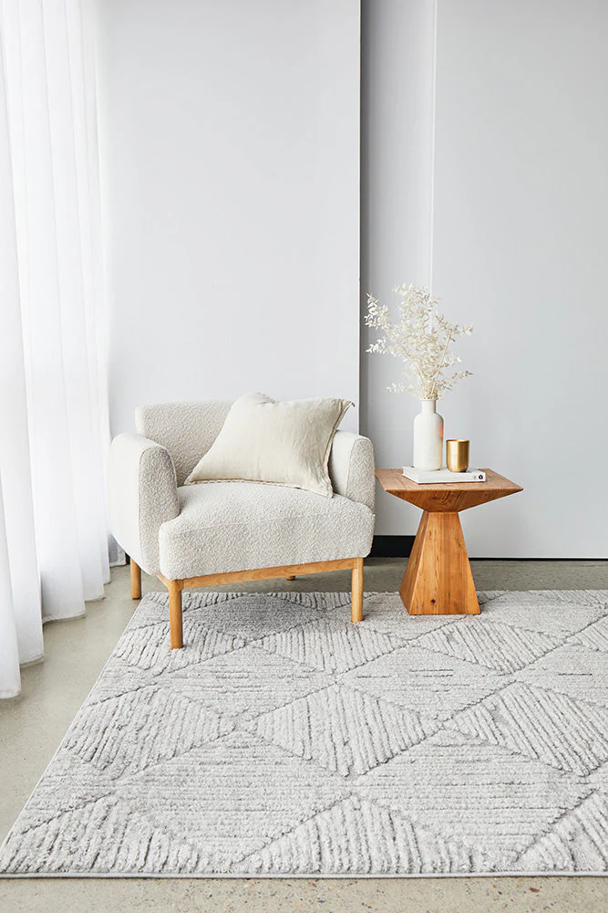 Serenade Shilo Silver Rug - Image 3