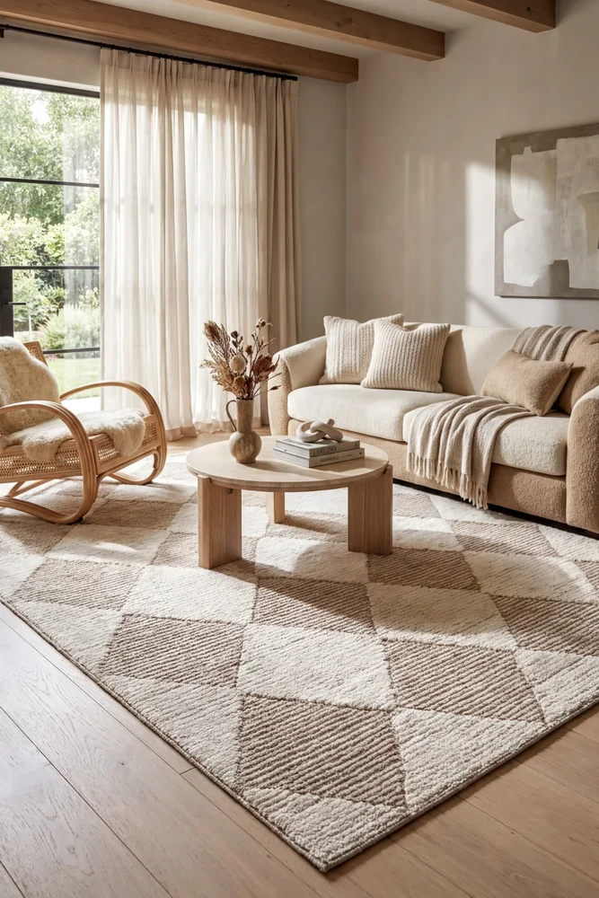 Serenade Yuri Natural Rug - Image 2