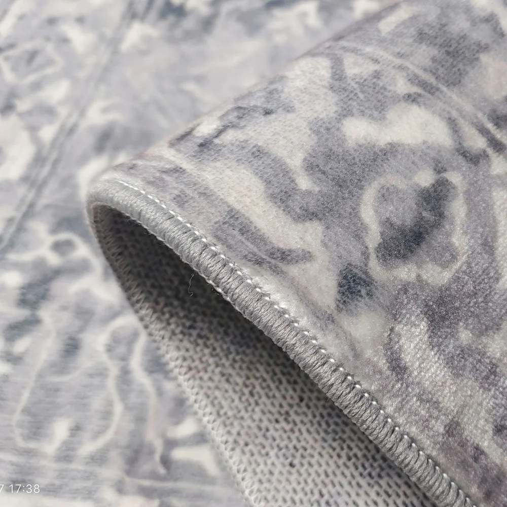 Shay Grey Machine Washable Rug - Image 6