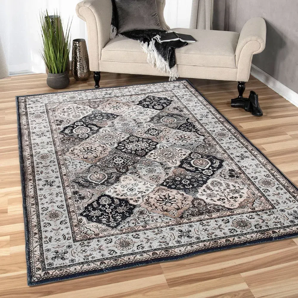Shilloi Multicolour Machine Washable Rug - Image 3