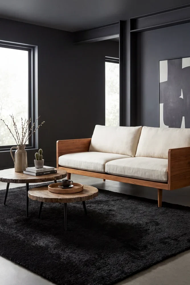 Sienna Black Rug - Image 2