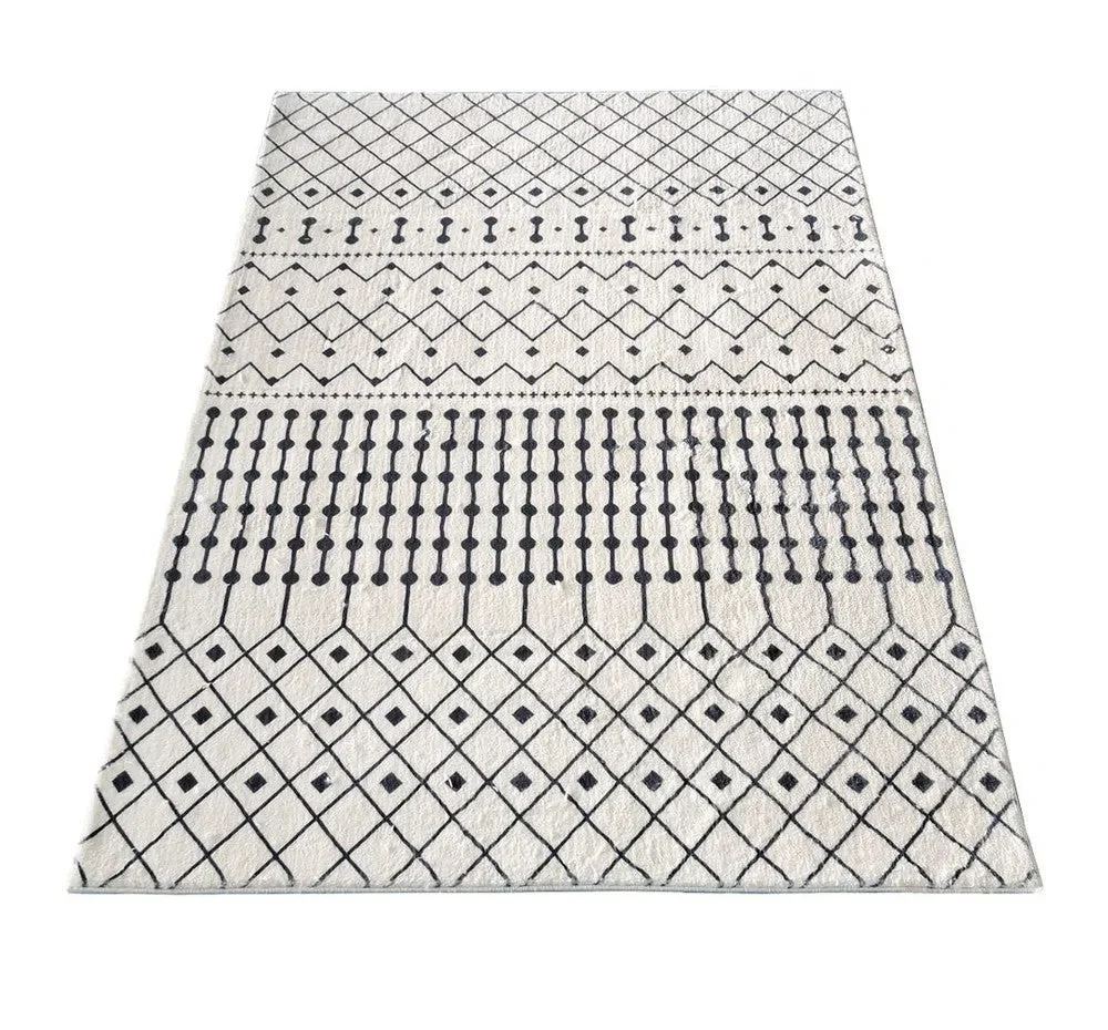 Skon Ivory Tribal Rug - Image 4