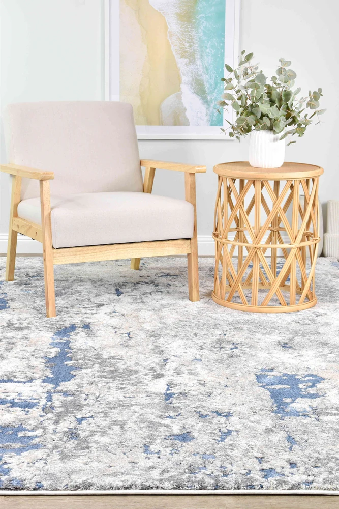 Roman Northern Sky Blue Rug - Image 11