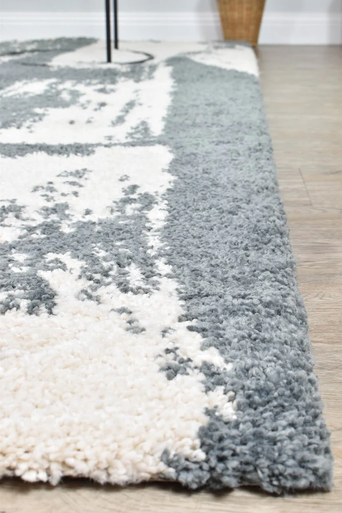 Elle 02 Grey Cream Rug - Image 4