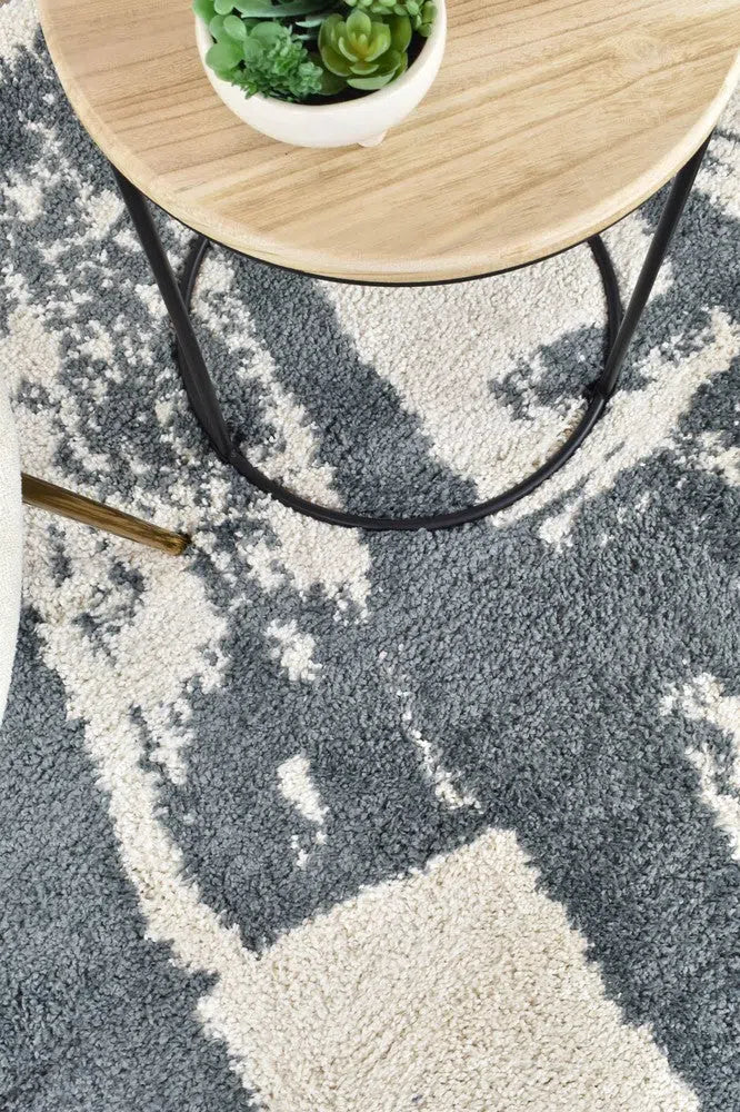 Elle 02 Grey Cream Rug - Image 5