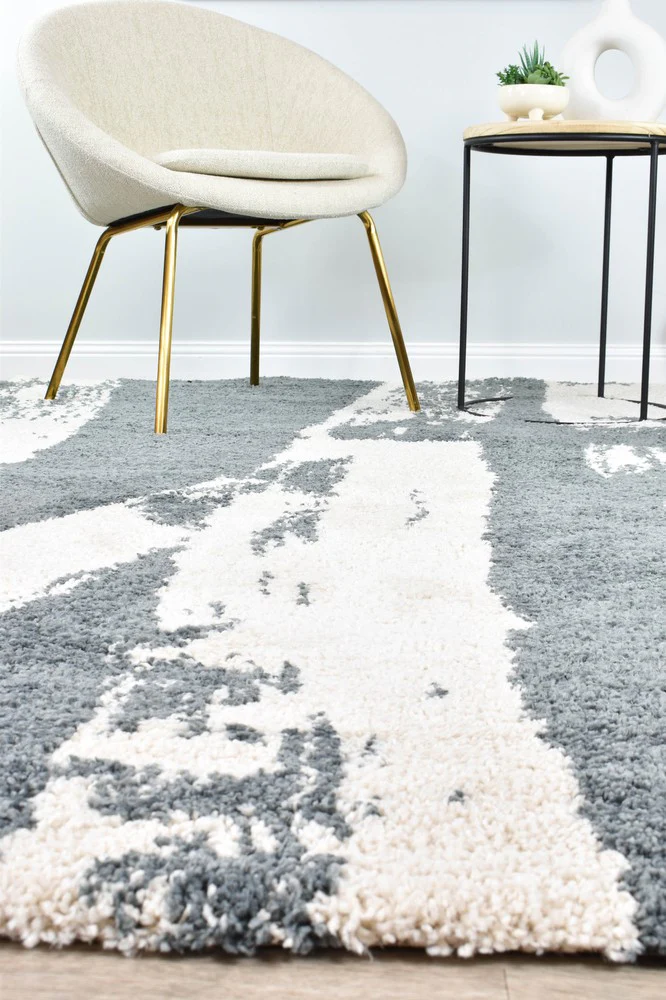 Elle 02 Grey Cream Rug - Image 8