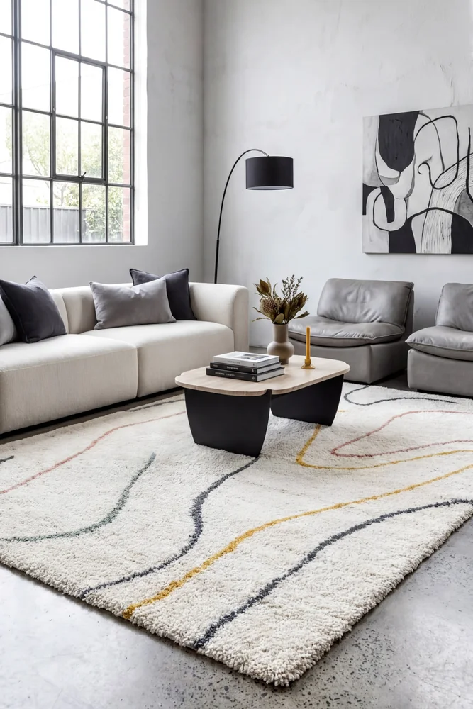 Elle 13 Cream Yellow Rug - Image 2