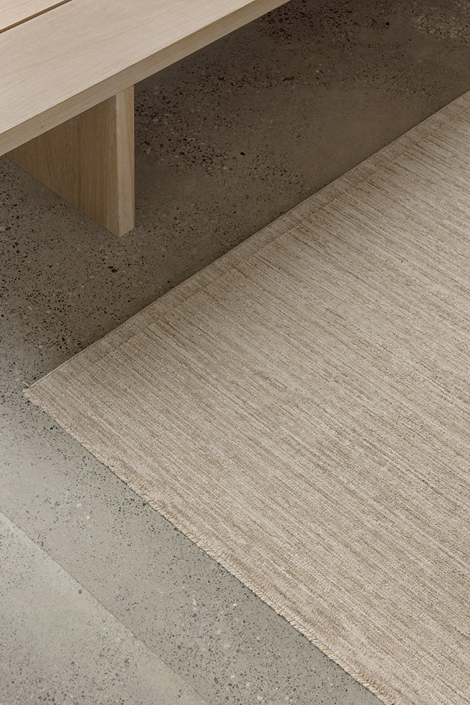 Steph And Gian Birch Flax Rug - Image 4