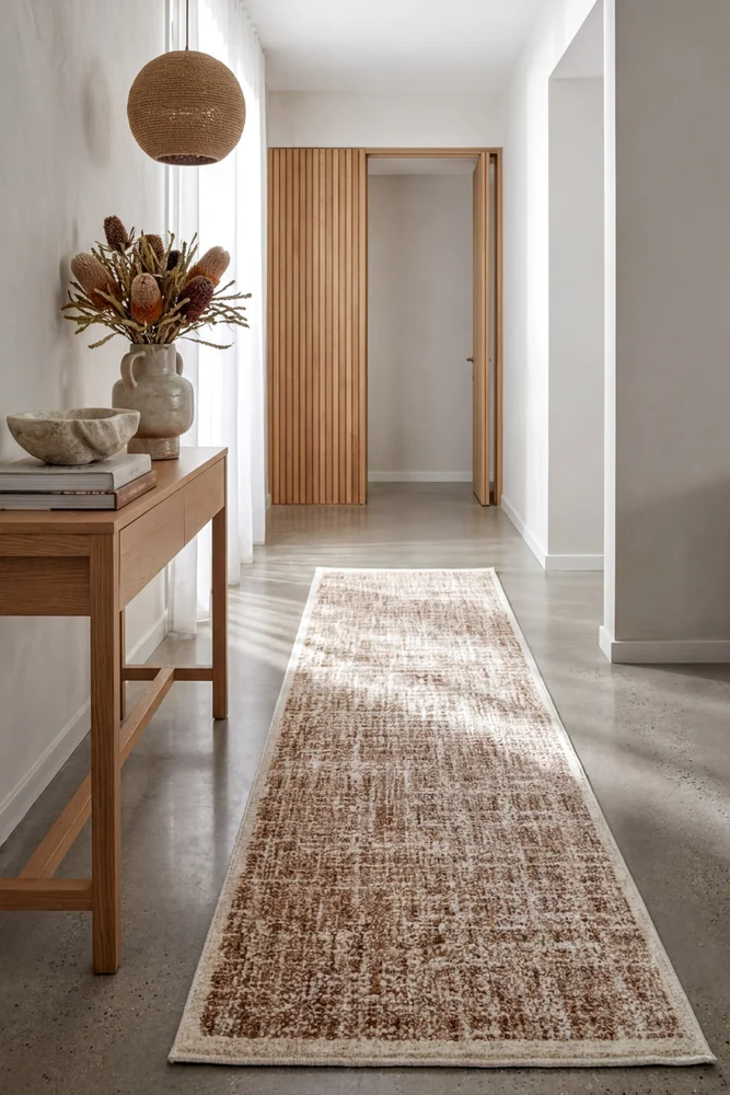 Steph And Gian Meadow Cardamom Runner Rug
