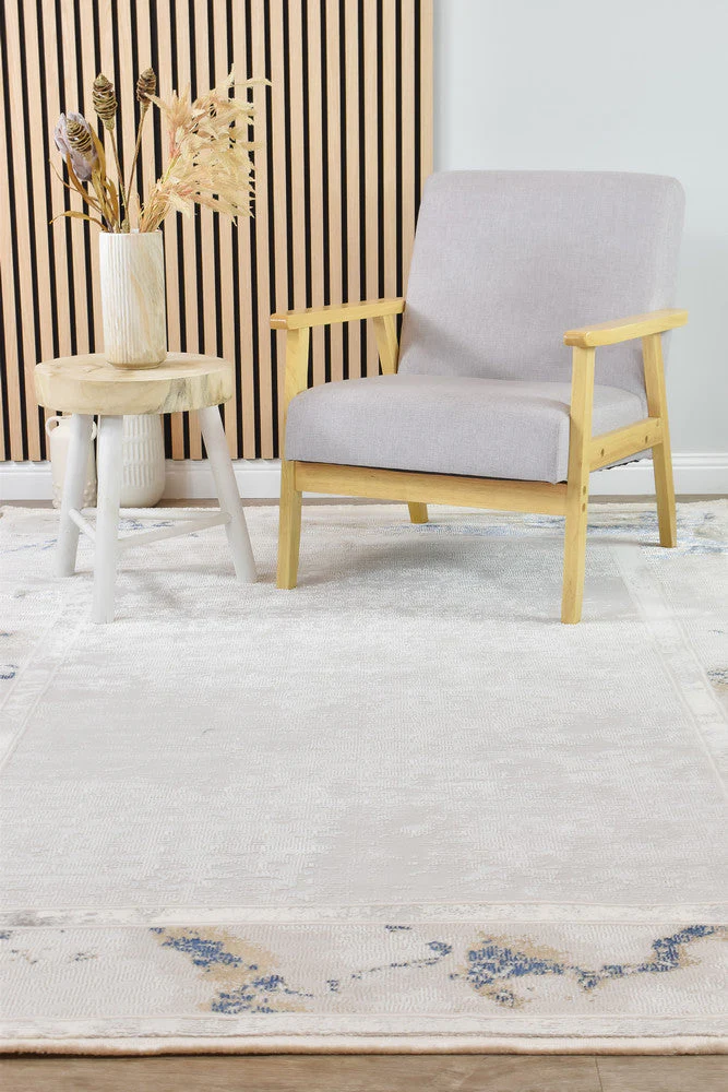 Eternal 266 Navy Cream Rug - Image 3