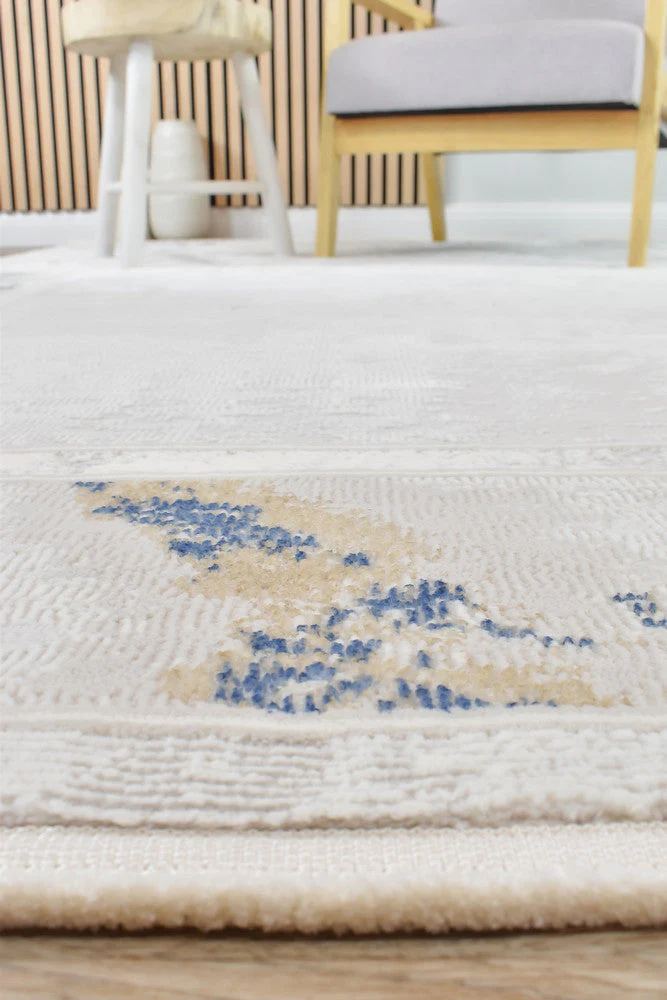 Eternal 266 Navy Cream Rug - Image 8