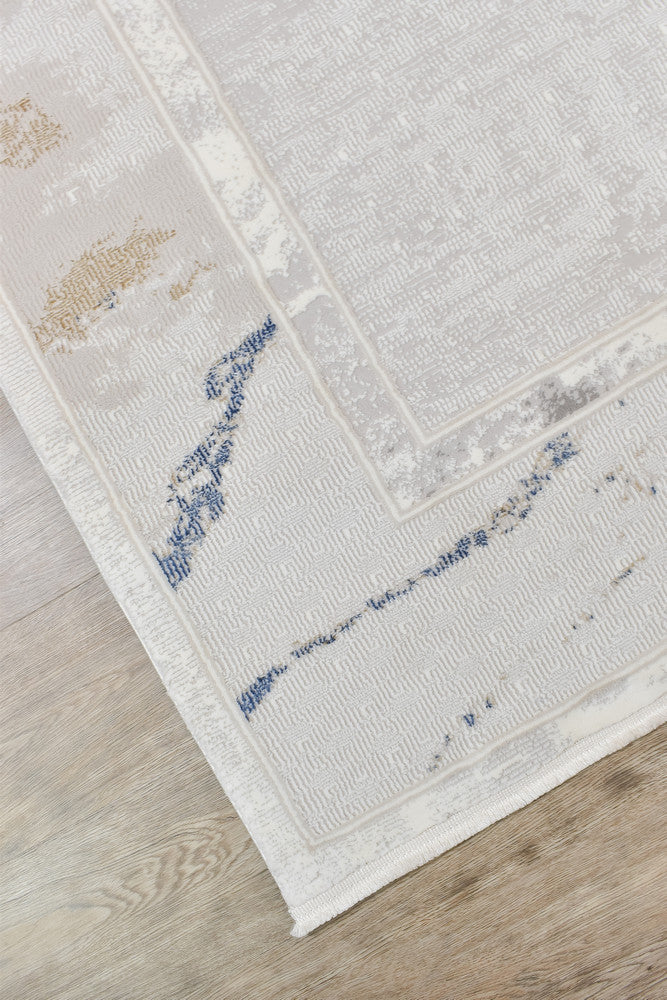 Eternal 266 Navy Cream Rug - Image 9