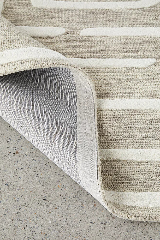 Summit Maze Linen Rug - Image 6