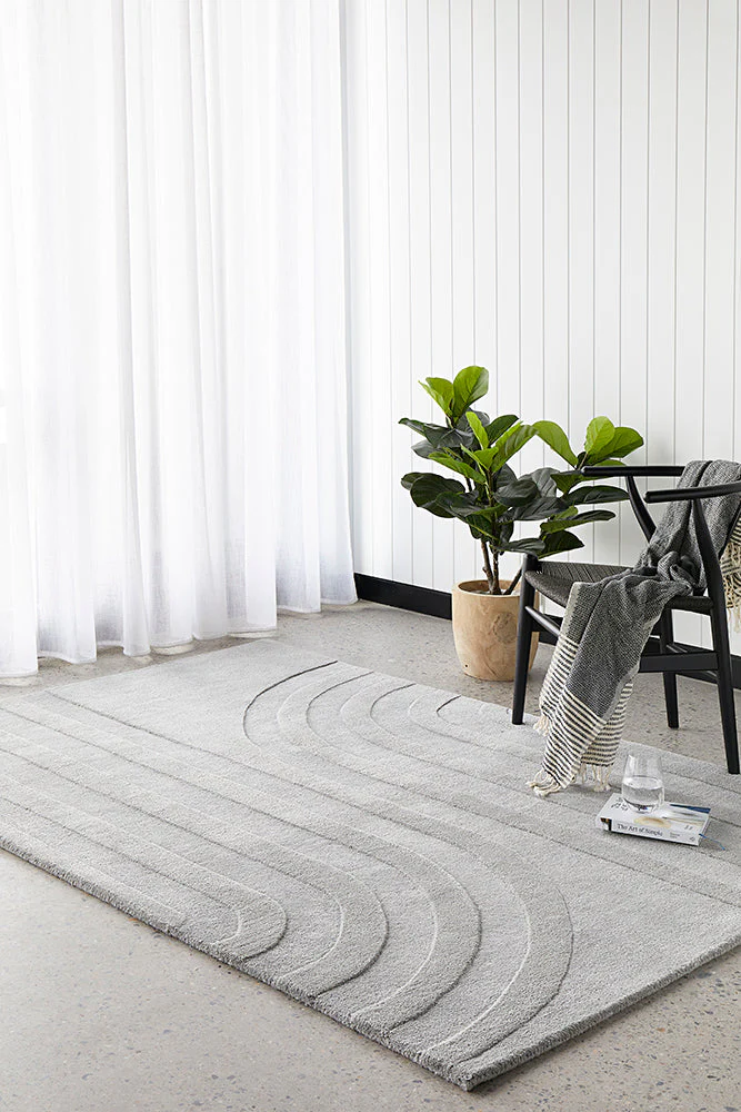 Summit Trail Grey Rug - Image 3